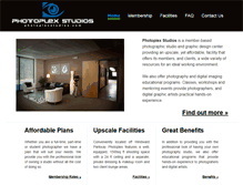 Tablet Screenshot of photoplexstudios.com